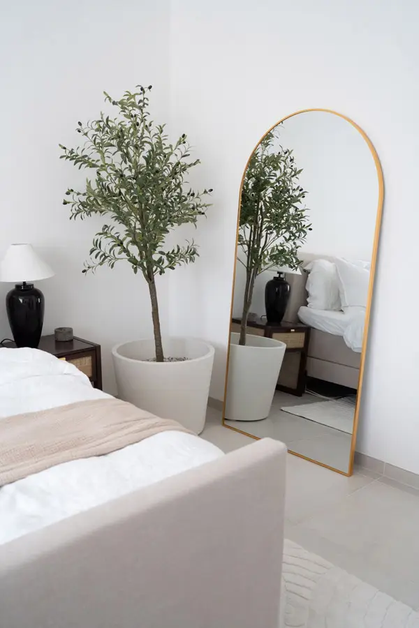 L’Arche By Detay | Grand Miroir En Arc | Style Scandinave | 180 X 100 cm | Bordure Noire ou Or