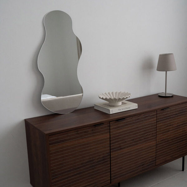 L’Organique By Detay | Organische Spiegel | Scandinavische Stijl | 40 x 80 cm | Zonder Rand