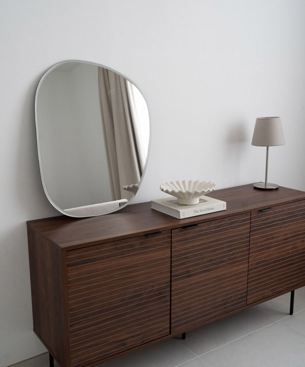 L'Archibald By Detay | Atypical Mirror | Scandinavian Style | 47 x 50 cm | Multiple Sizes Available
